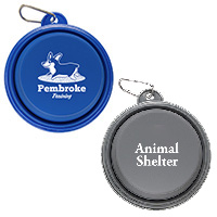  Collapsible Pet Bowl with Carabiner
